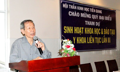 Hội Thần kinh học tỉnh Tiền Giang sinh hoạt khoa học và đào tạo y khoa