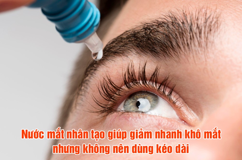 Khô mắt dùng thuốc gì để hết cộm rát, chống tái phát?